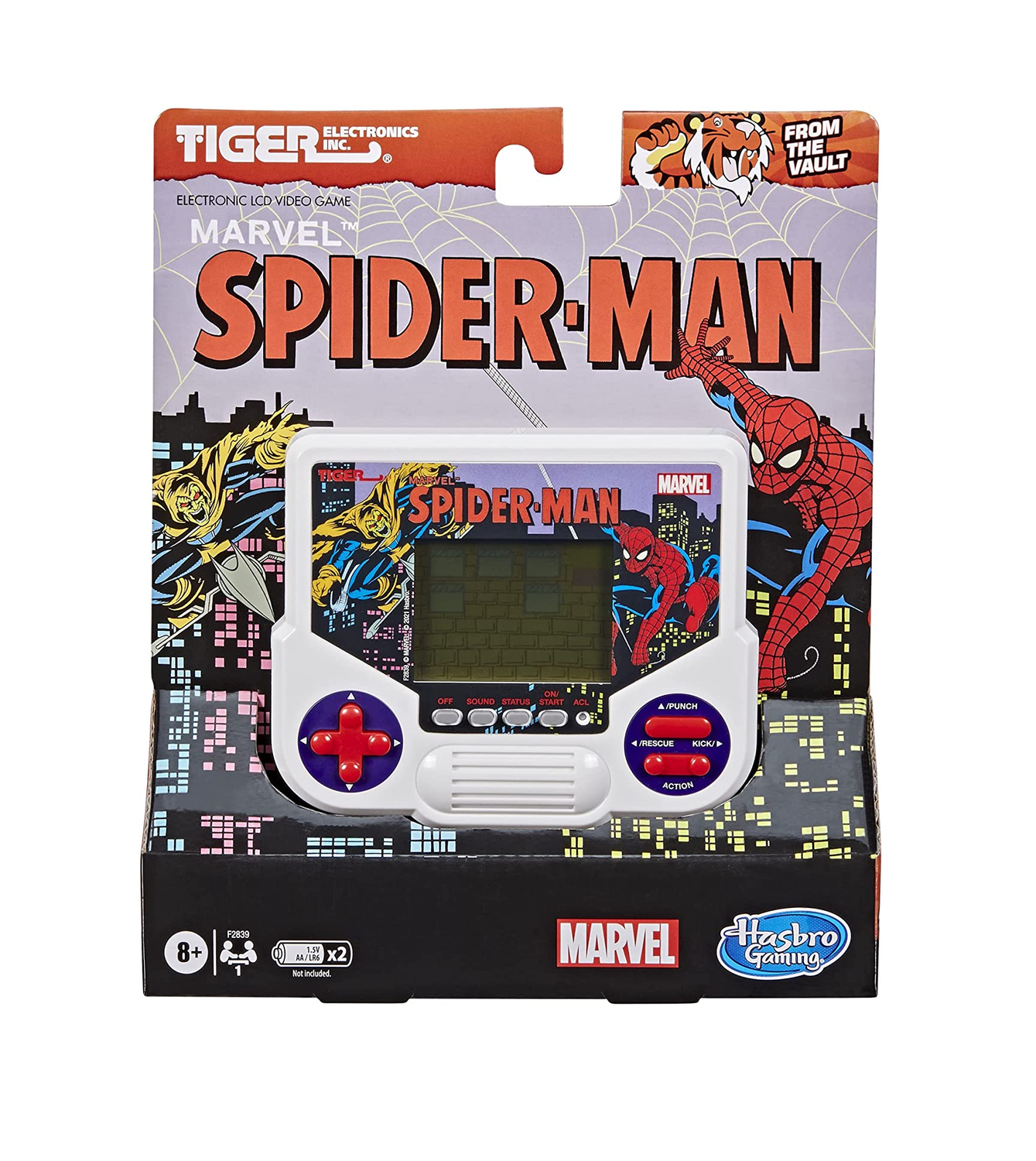 Jogo Mini Video Game Eletrônico Spider-Man Hasbro - Fátima Criança