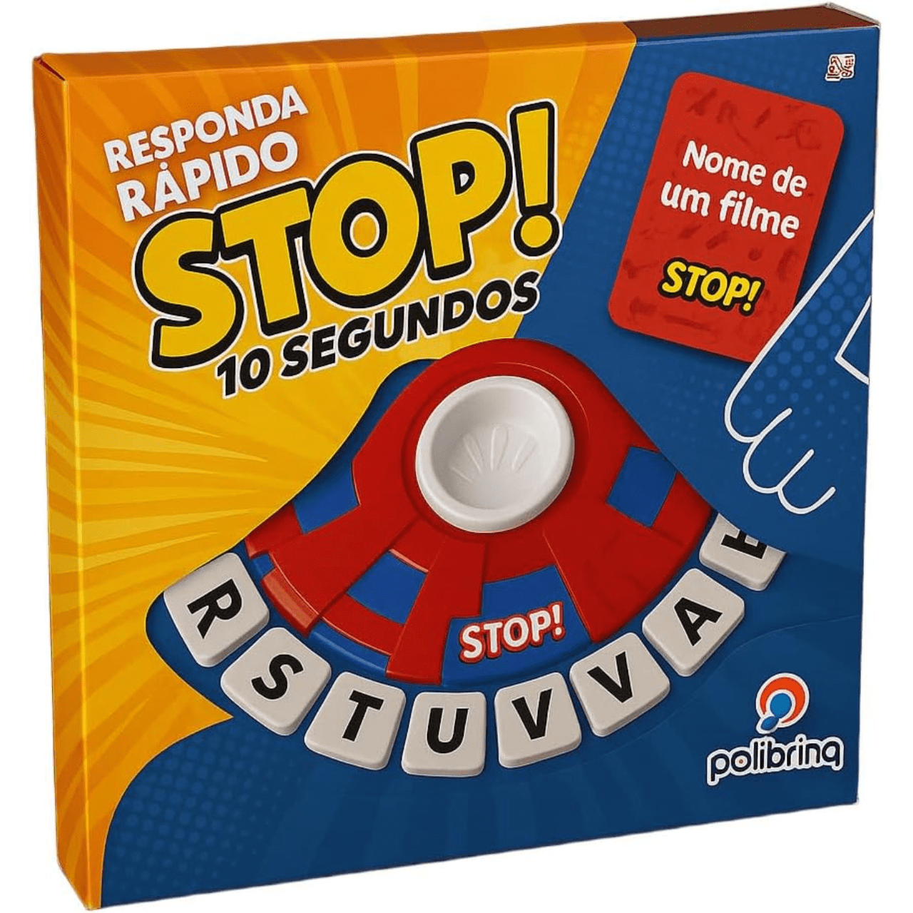 Jogo Stop! 10 Segundos Polibrinq Jogo Stop! 10 Segundos Polibrinq