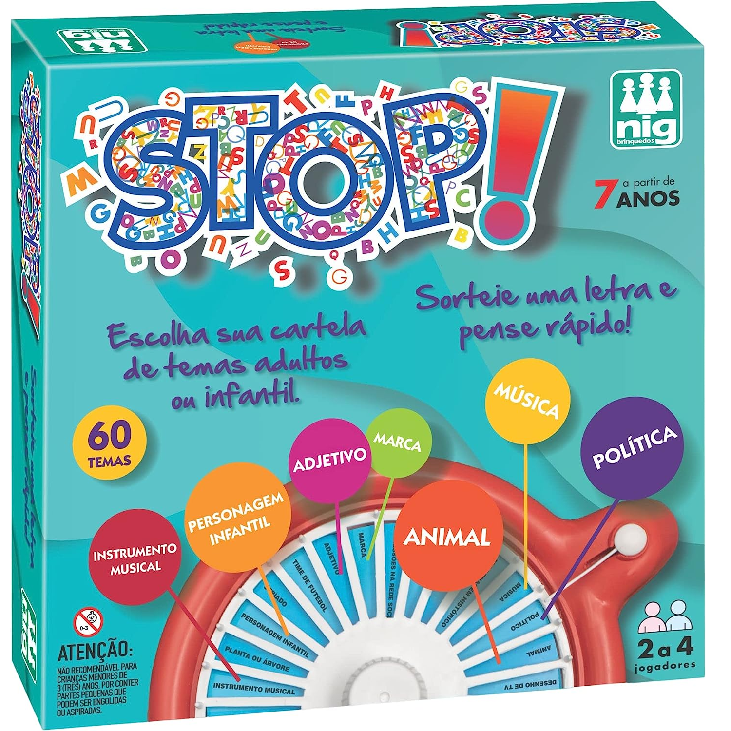 Jogo Pop Stop - Toyster Brinquedos - Toyster