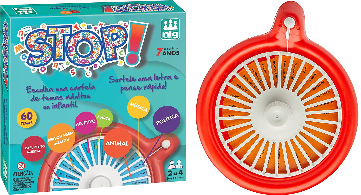 Jogo Stop - Nig Brinquedos - Alves Baby