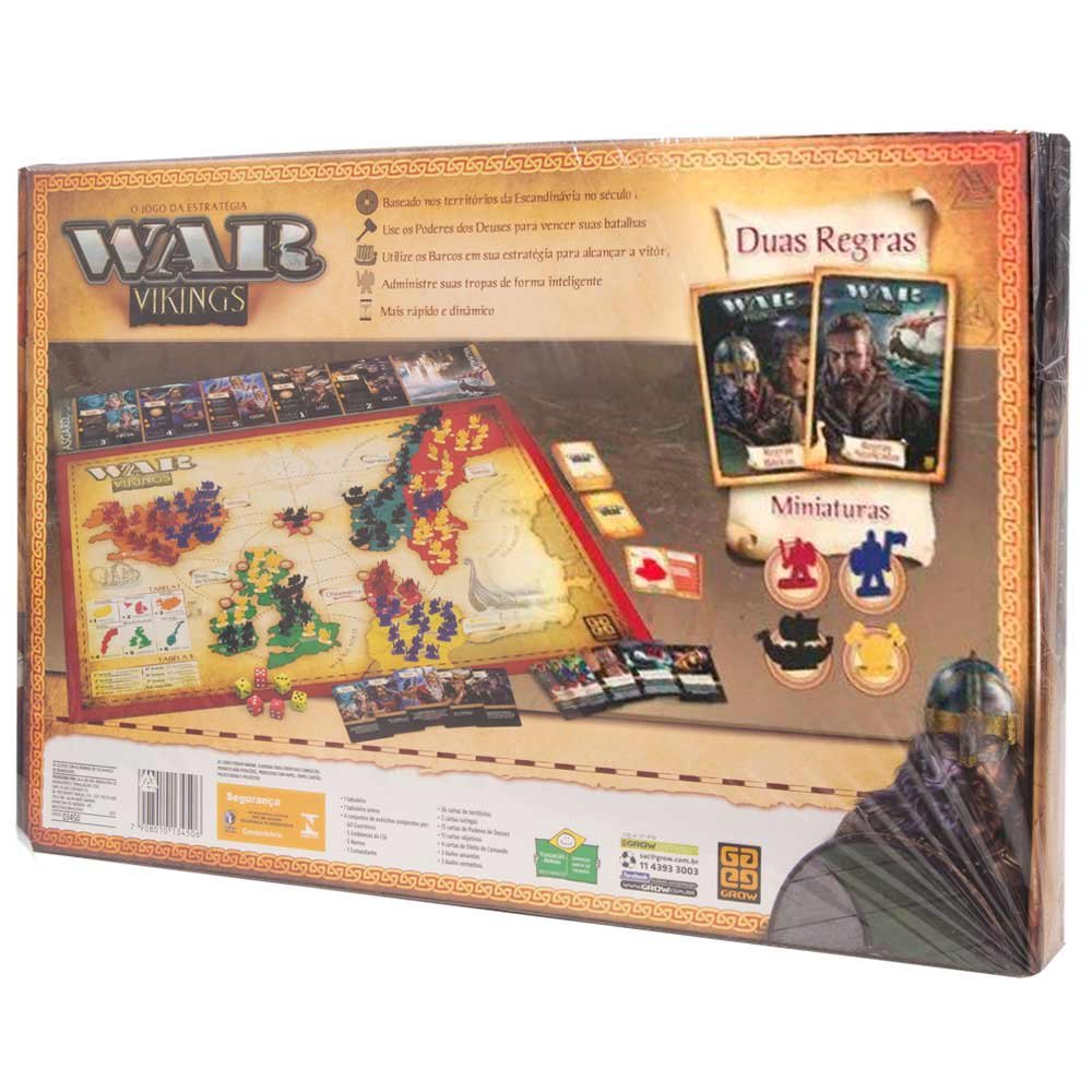 Jogo War Vikings Grow - Fátima Criança