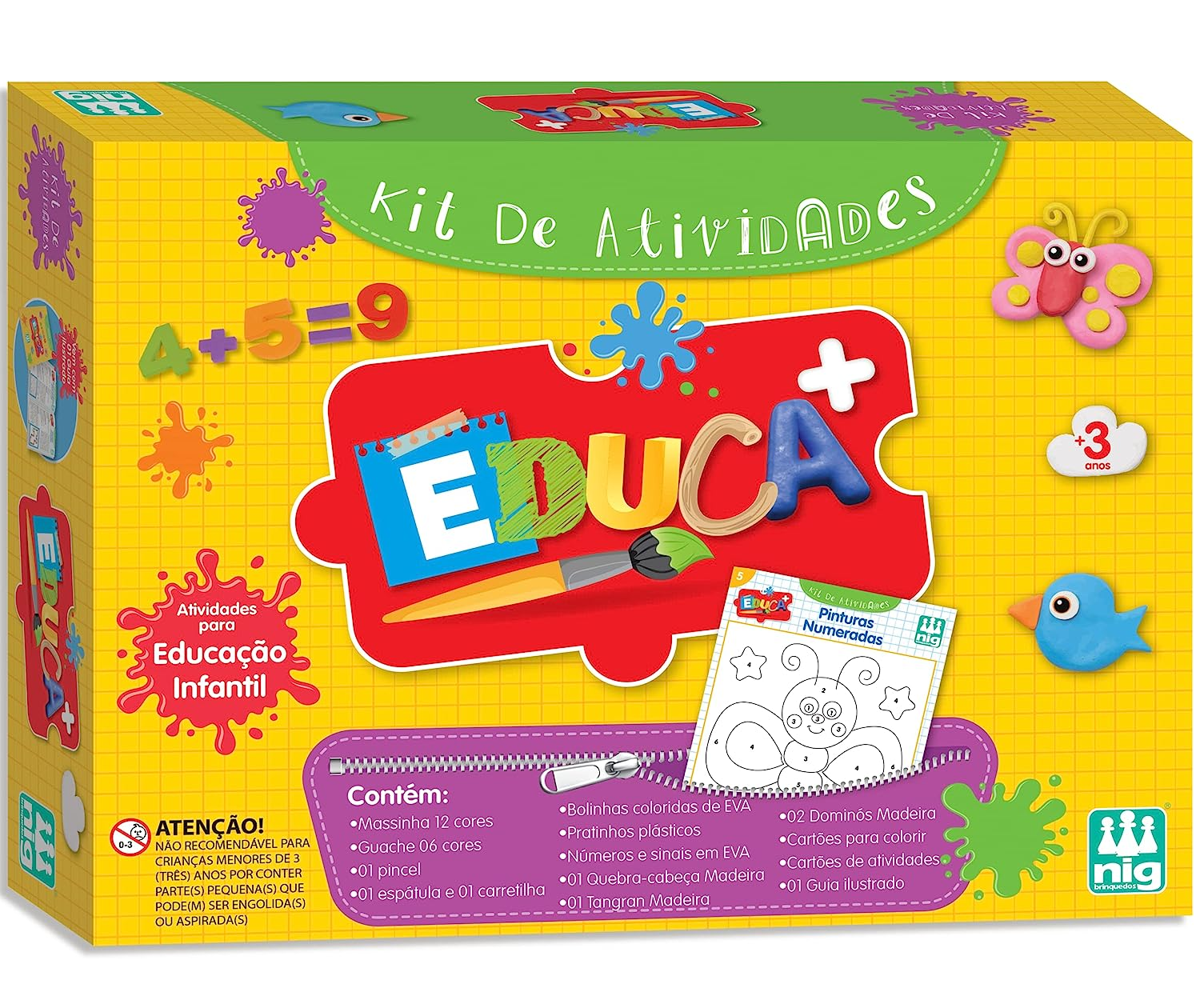 Kit de Atividade Jogo da Memória Pintura Dominó Peppa Pig