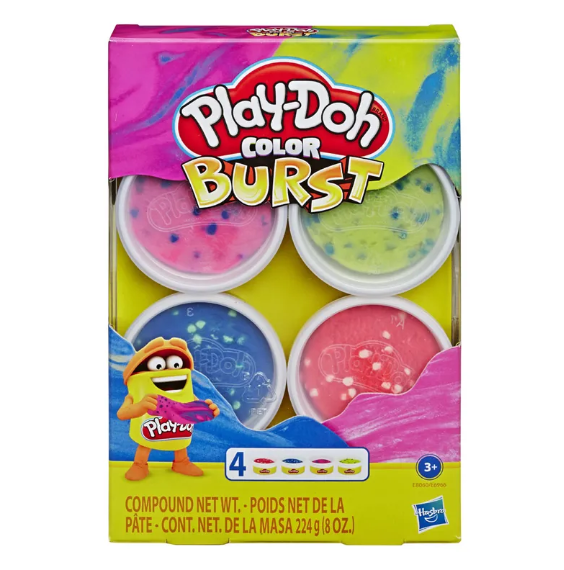 Kit Massa de Modelar Play-Doh Core Color Burst Hasbro 