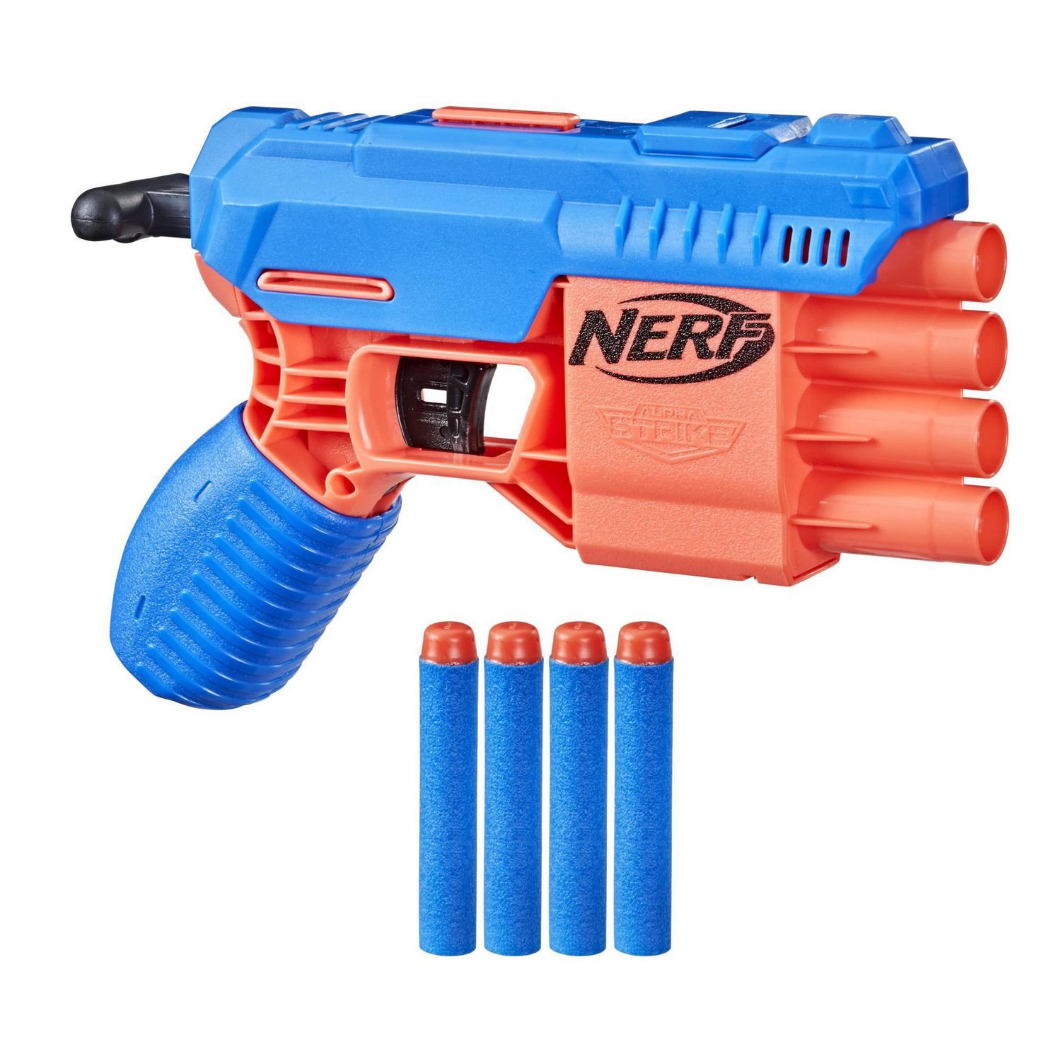 Arma Nerf Alpha Strike Blaster Mão Ilustração Vetorial Brinquedos