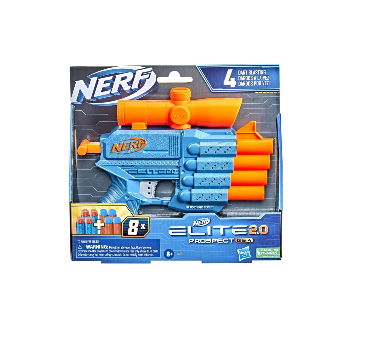 Hasbro® Nerf ROBLOX Zombie Attack VIPER STRIKE 6 Elite2.0 Darts