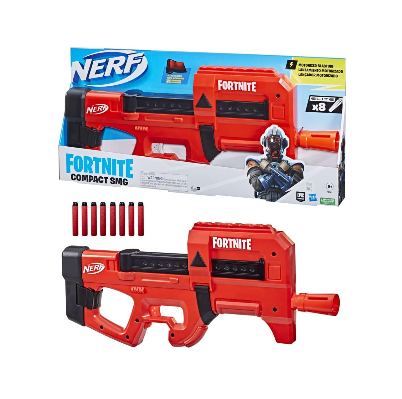 Conjunto de Lança Dardos - Nerf - Fortnite Dual Pack Elite - 6 Dardos -  Hasbro