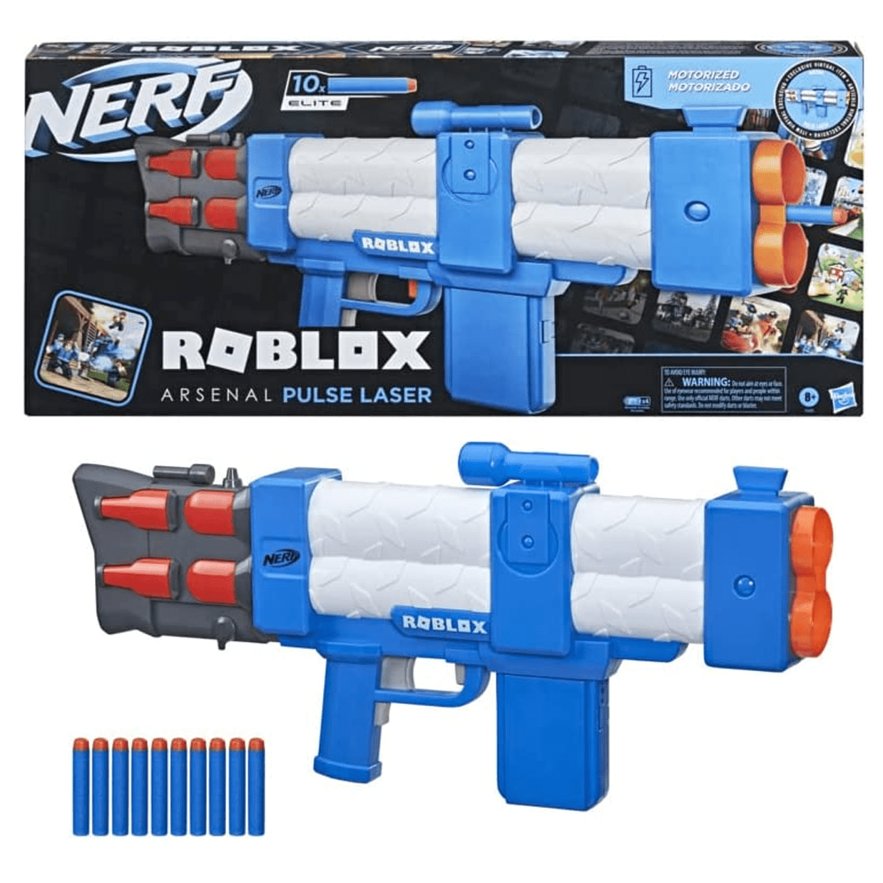 Lança Dardos – Nerf Roblox MM2 – Dartbringer – Clip para 3 Dardos – Hasbro  - RioMar Aracaju Online