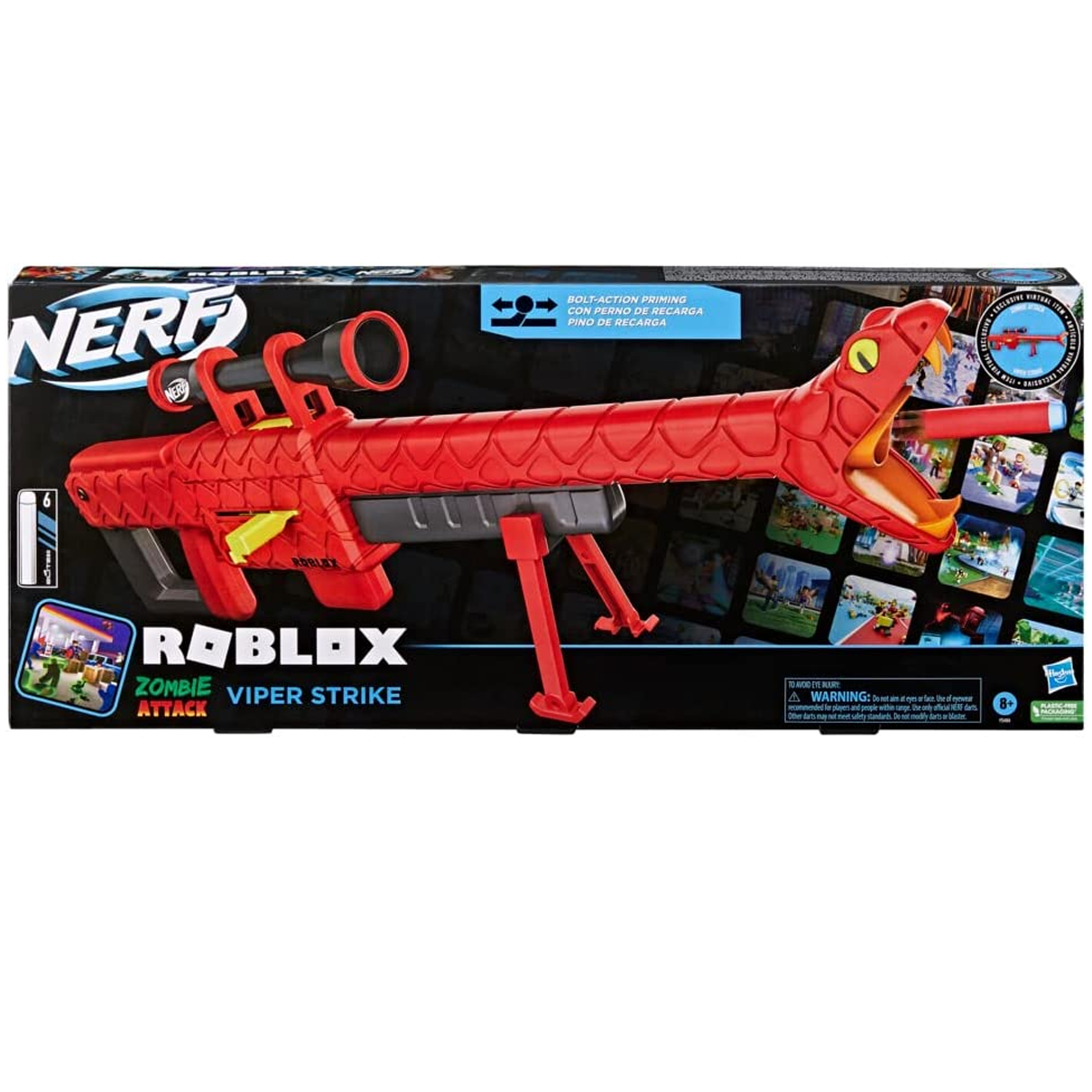 Lançador Dardos Nerf Roblox Adopt Me Bees Blaster Hasbro - R$ 219,99