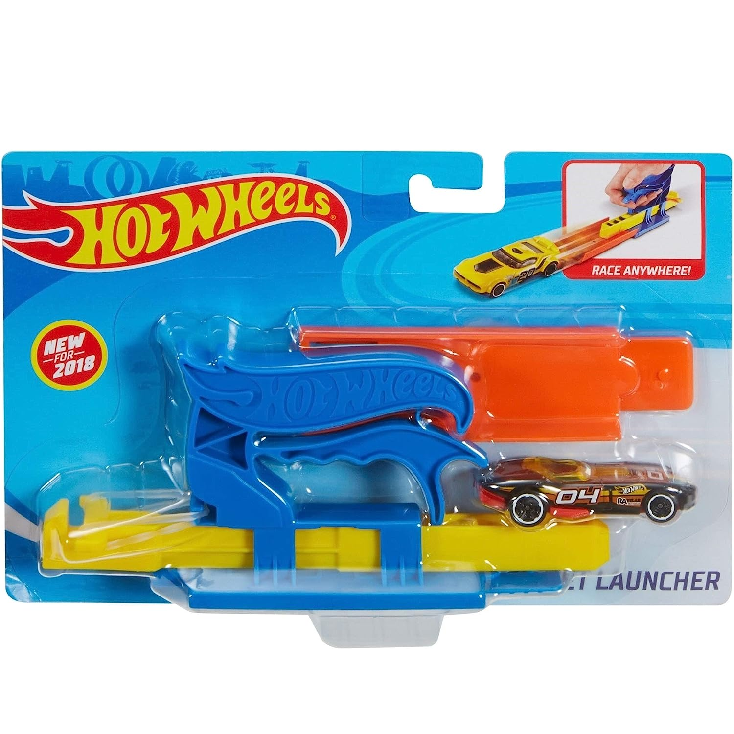 Caminhão de Brinquedo Hot Wheels Roda Livre Fun - Azul+Vermelho