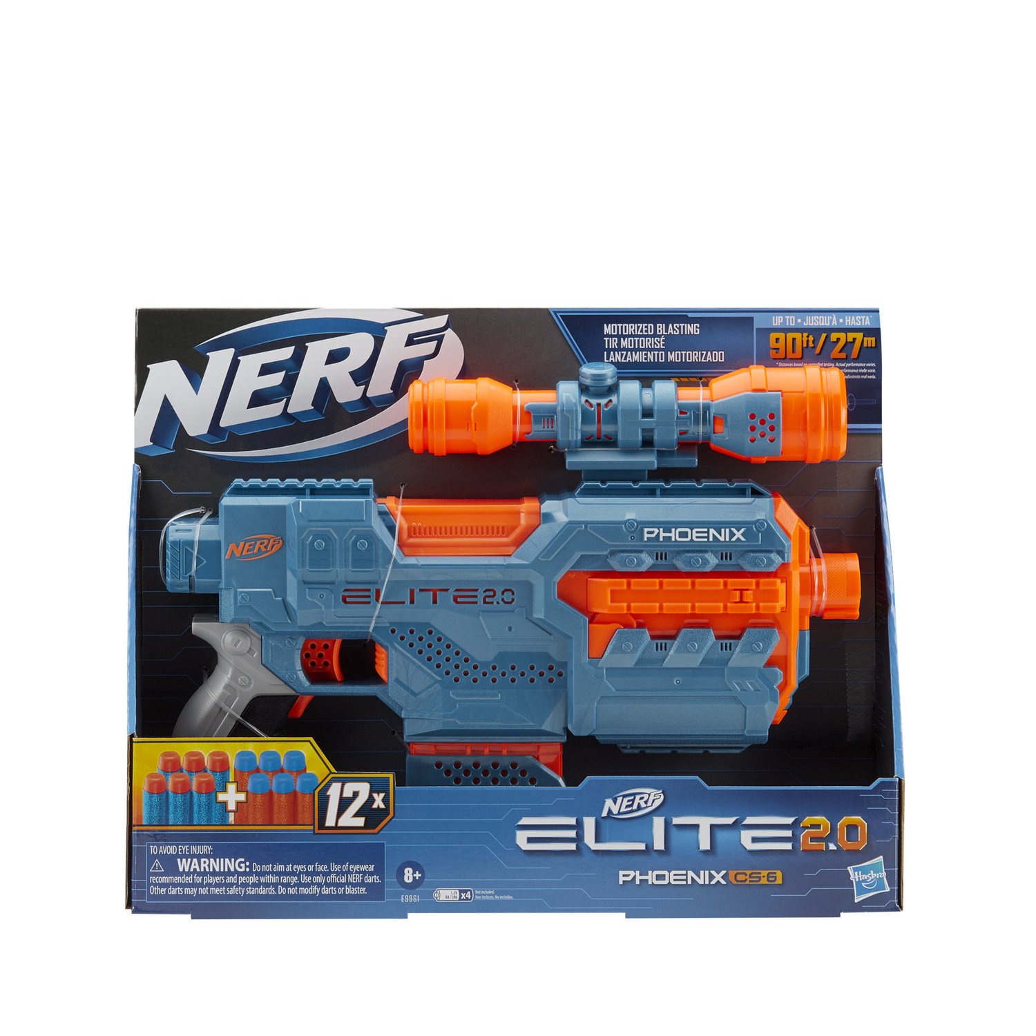 Preços baixos em NERF Nerf Longstrike CS-6 Pistolas de Dardos e