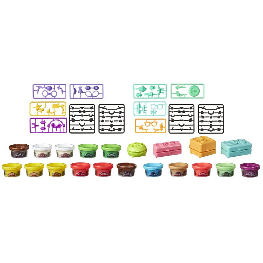 Conjunto de 4 Mini Lanches Play-Doh Hasbro