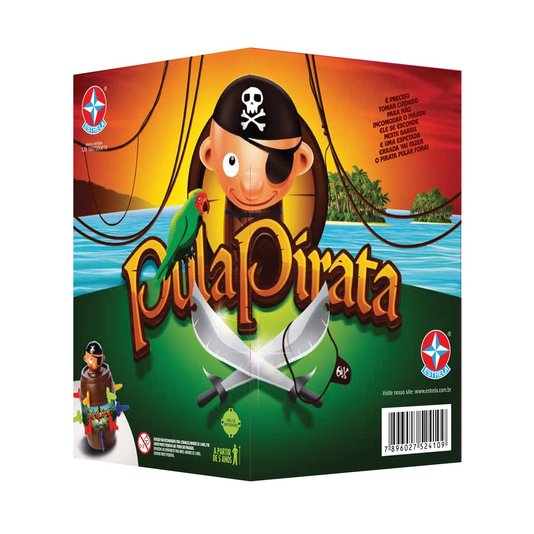 Jogo Pula Pirata Realidade Aumentada Estrela