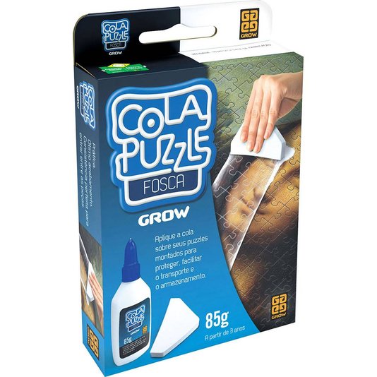 Cola Fosca para Quebra-cabeças de até 1000 Peças Grow