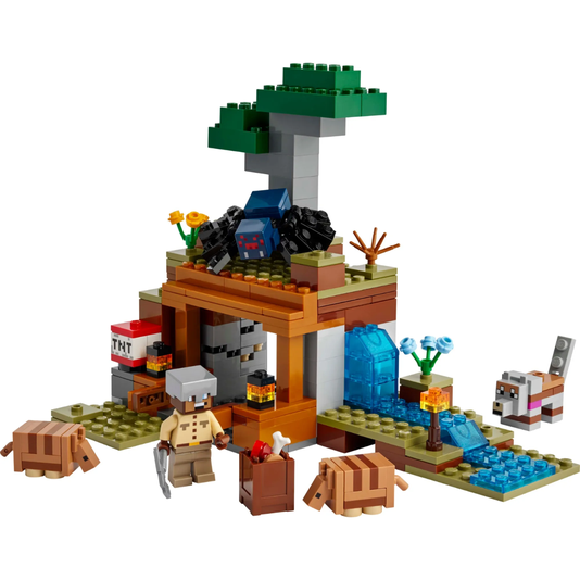 A Expedição na Mina do Armadillo Lego Minecraft
