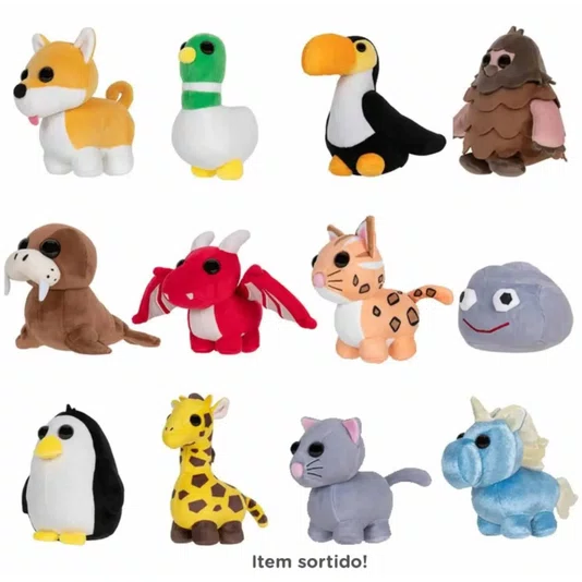 Adopt Me! Ovo Surpresa Pelúcia de 12 cm Série 4 Sunny