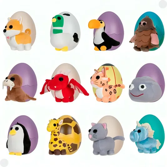 Adopt Me! Ovo Surpresa Pelúcia de 12 cm Série 4 Sunny