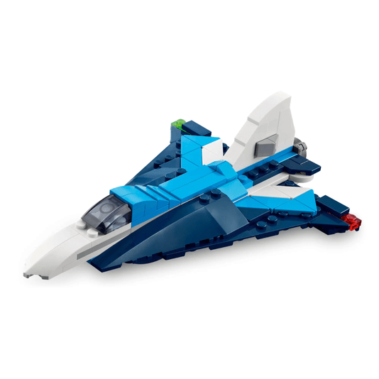 Aeronave Avião de Corrida Lego Creator 3 em 1
