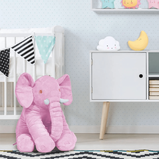 Almofada Elefante Gigante  Rosa Buba Toys