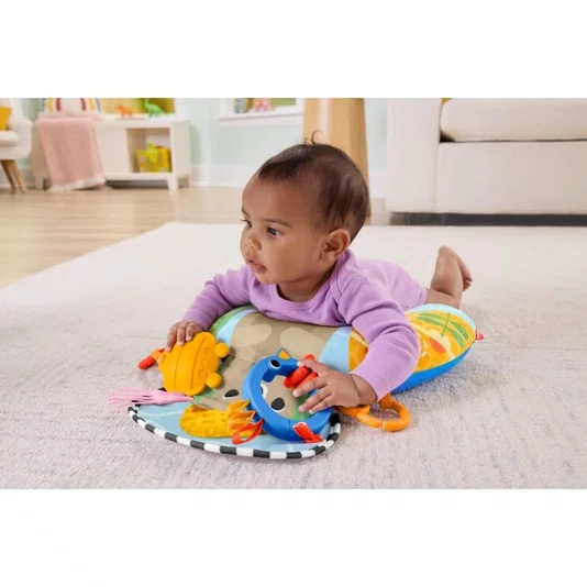 Almofada Meia Lua de Aventuras Sensoriais Fisher Price Mattel 