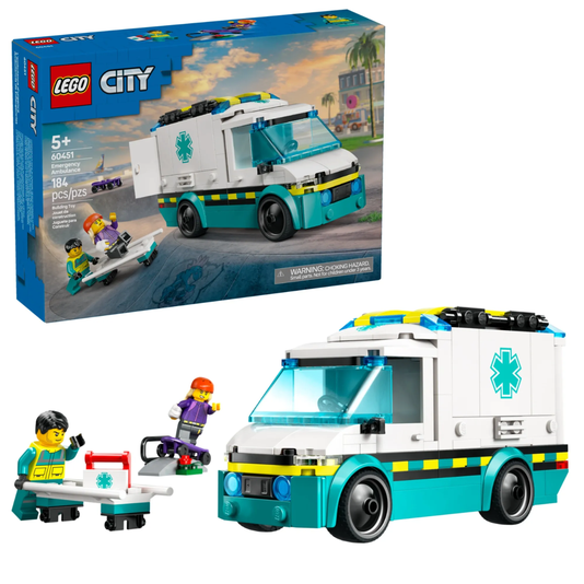 Ambulância de Emergência Lego City 