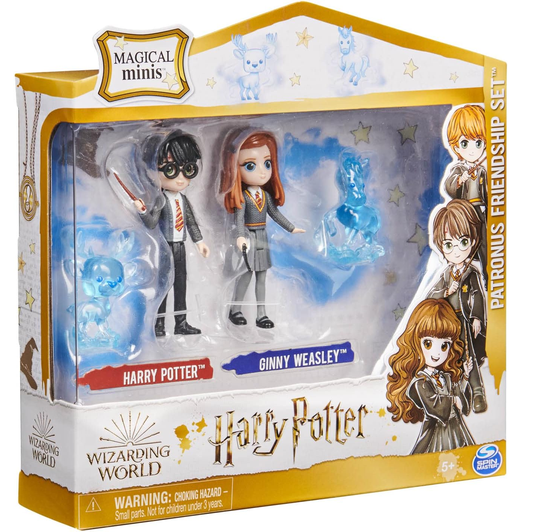 Amigos Mágicos com Patronos Harry Potter e Gina Sunny