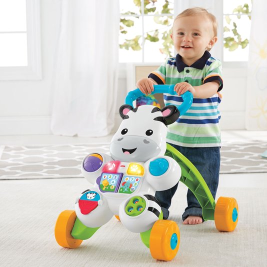 Andador com Atividades Zebrinha com Luzes e Sons Fisher-Price