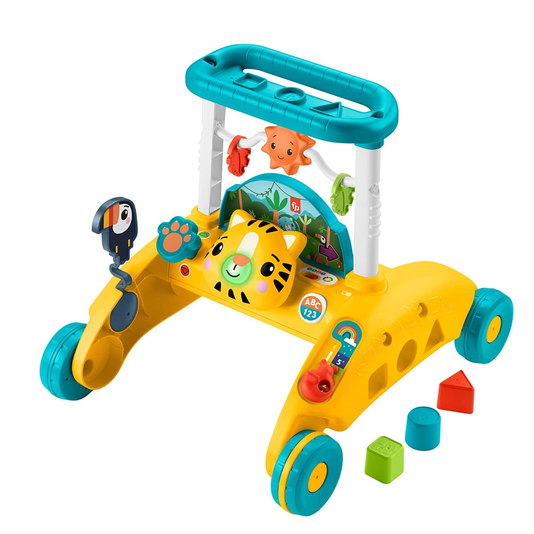 Andador de Dois Lados Primeiros Passos Fisher-Price Mattel