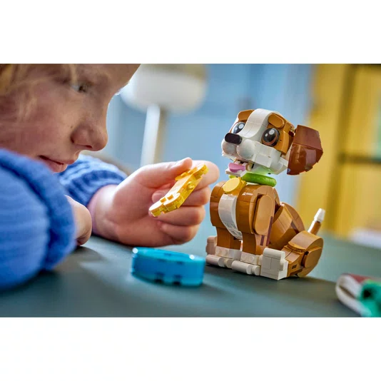 Animais Adoráveis Cachorrinho Brincalhão Lego Creator 3 em 1