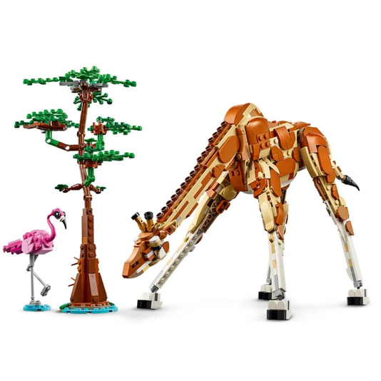 Animais Selvagens do Safari Lego Creator 3 em 1 