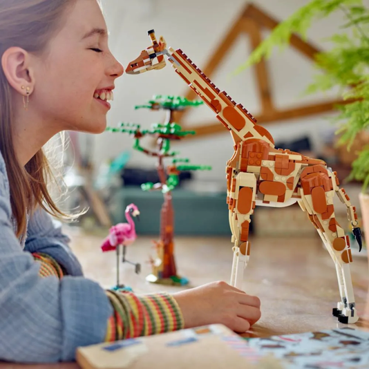 Animais Selvagens do Safari Lego Creator 3 em 1 