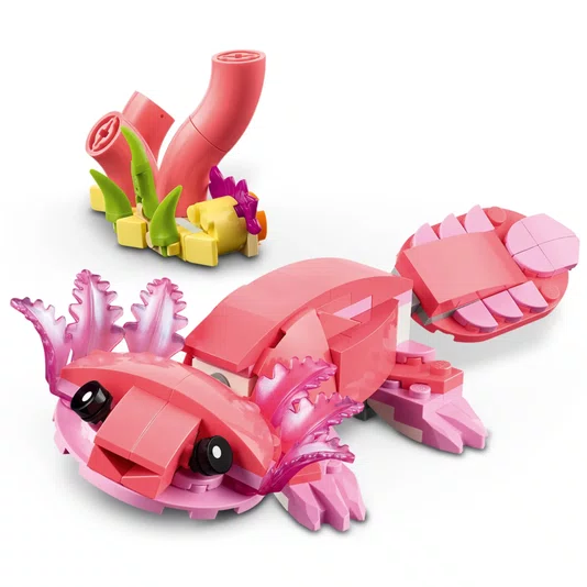 Animais Selvagens Flamingo Rosa Lego Creator 3 em 1