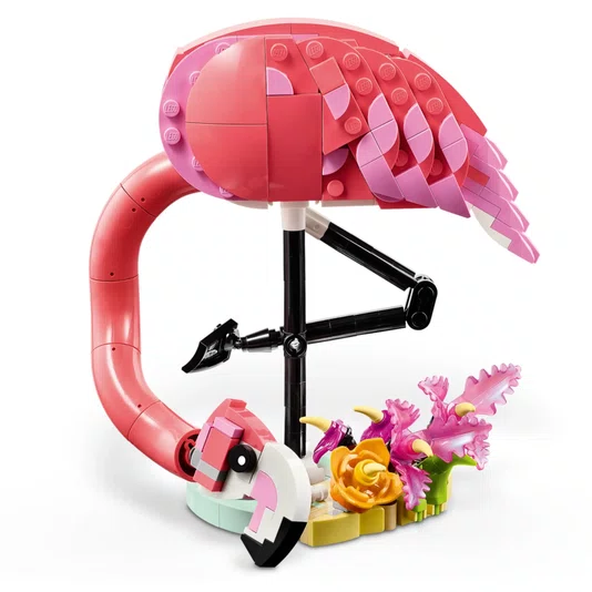 Animais Selvagens Flamingo Rosa Lego Creator 3 em 1