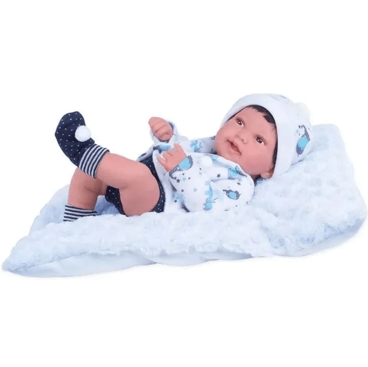 Anny Doll Baby Reborn Menino Cotiplás 
