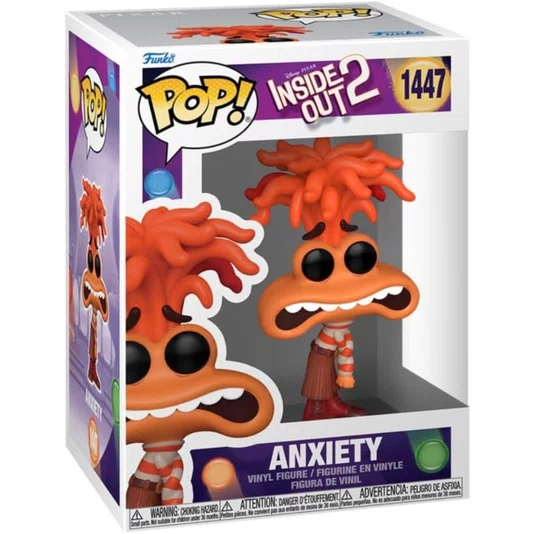 Ansiedade Divertidamente 2 1447 Funko POP! Candide