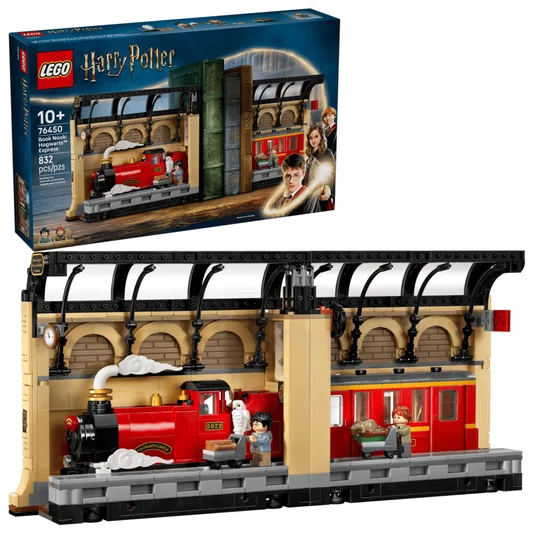 Aparador de Livros: O Expresso de Hogwarts Lego Harry Potter 