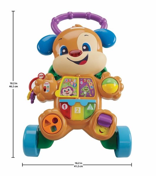 Andador com Atividades do Cachorrinho Fisher-Price Mattel