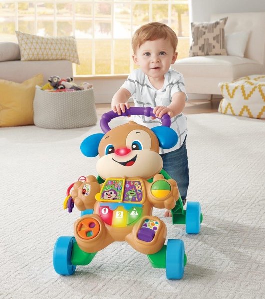 Andador com Atividades do Cachorrinho Fisher-Price Mattel