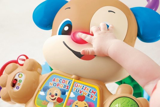 Andador com Atividades do Cachorrinho Fisher-Price Mattel