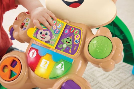 Andador com Atividades do Cachorrinho Fisher-Price Mattel