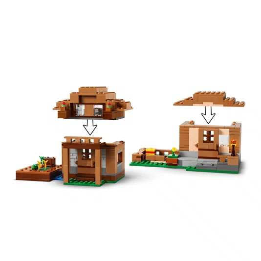 Ataque a Vila dos Evocadores Lego Minecraft 