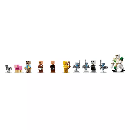 Ataque a Vila dos Evocadores Lego Minecraft 