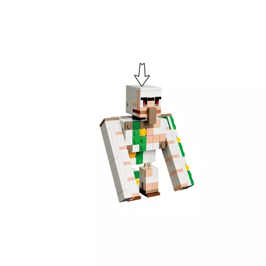 Ataque no Deserto do Jóquei da Galinha Lego Minecraft