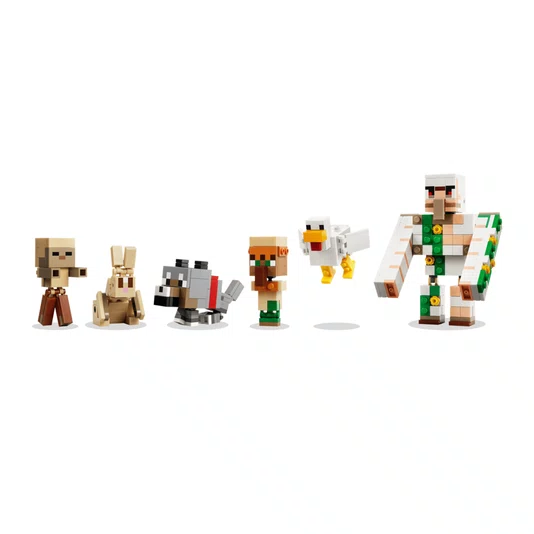 Ataque no Deserto do Jóquei da Galinha Lego Minecraft