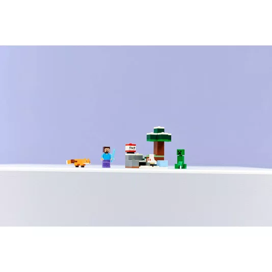 Aventura do Steve na Taiga Lego Minecraft