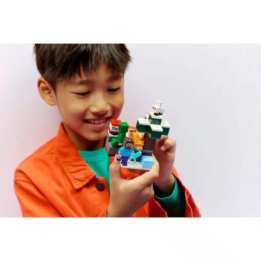 Aventura do Steve na Taiga Lego Minecraft