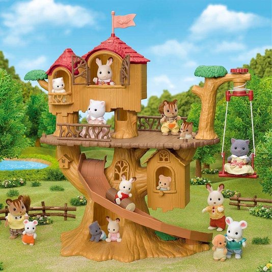 Aventura na Casa da Árvore Sylvanian Families Epoch