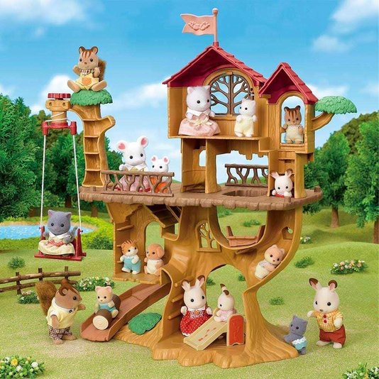 Aventura na Casa da Árvore Sylvanian Families Epoch