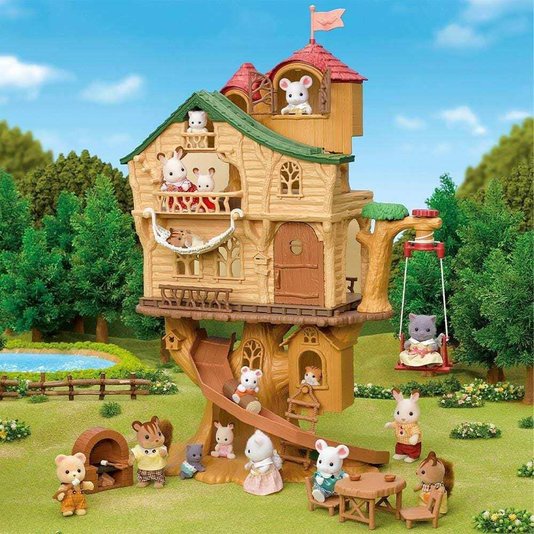 Aventura na Casa da Árvore Sylvanian Families Epoch