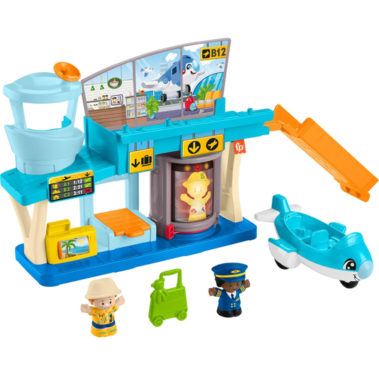 Aventuras no Aeroporto Little People Fisher Price Mattel
