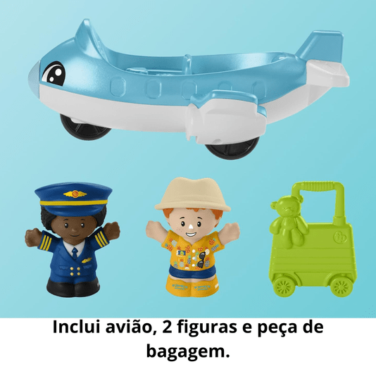 Aventuras no Aeroporto Little People Fisher Price Mattel